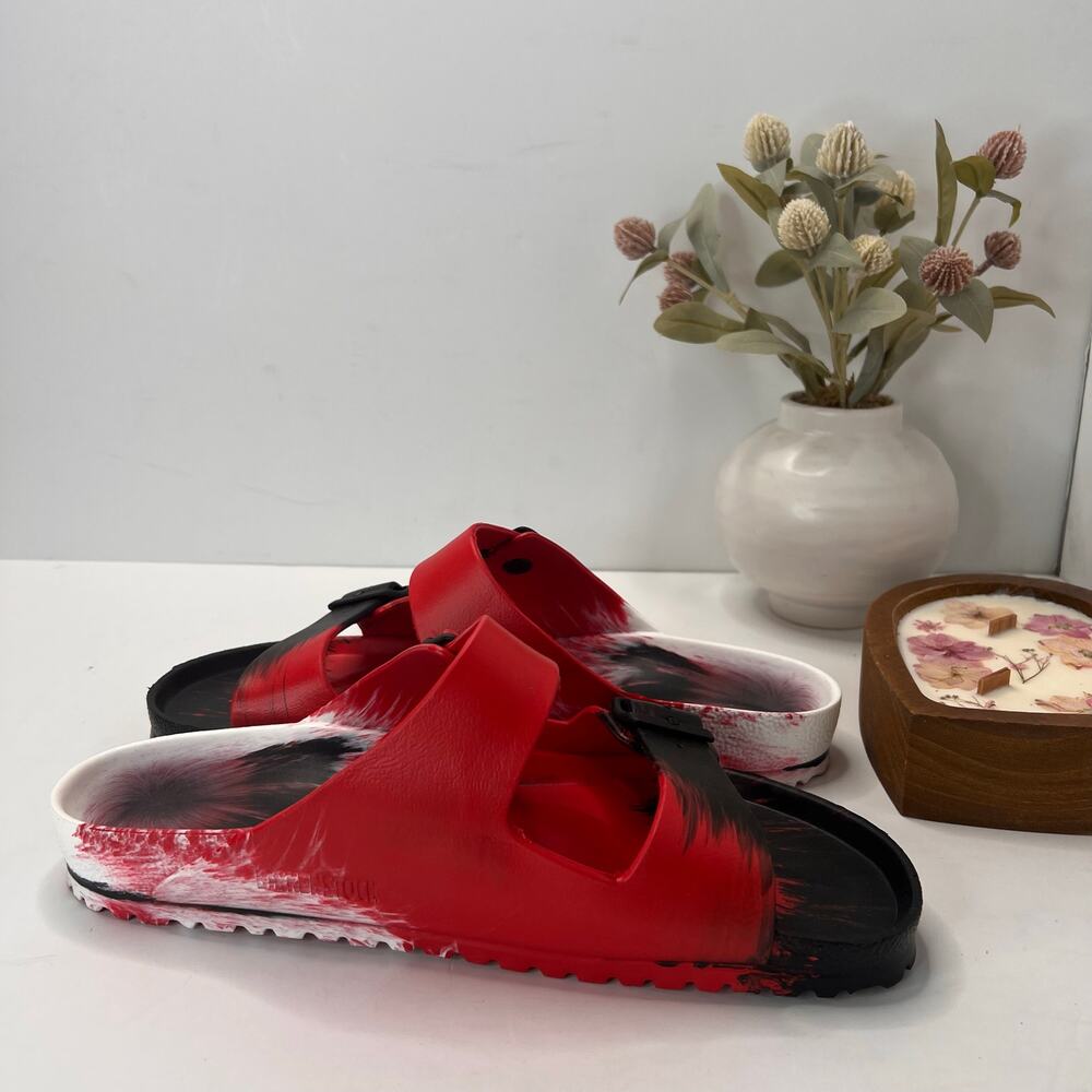 Birkenstock Arizona Eva Sandal Black Regular Fit Men 12/EU45 0129421 NWOB - Picture 6 of 9